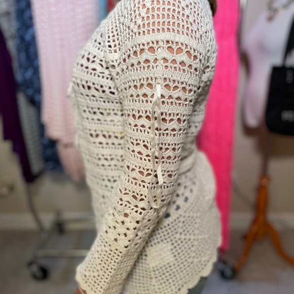 Not The Same Crochet Top/Cover Up - Picture 6 of 15
